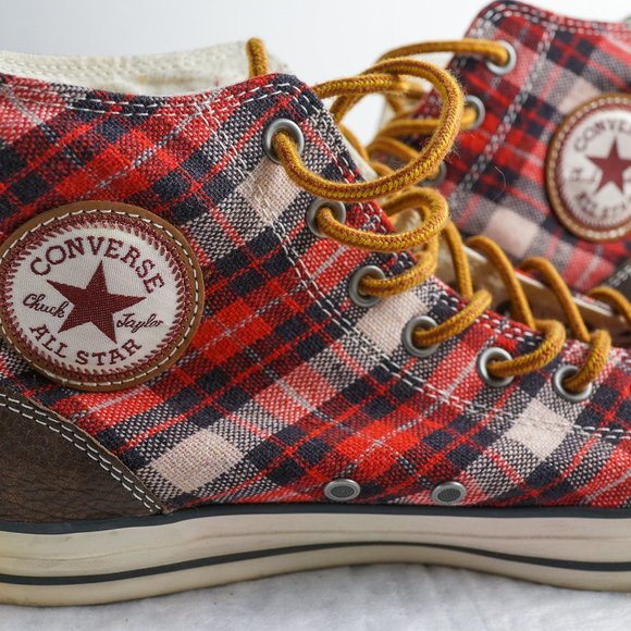 Chuck Taylor All Star Plaid Hi Top canvas - Picture 7 of 12